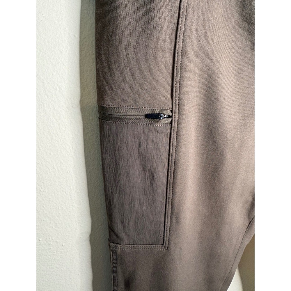 Carhartt Force Utility Leggings Womens M Tall Brown Ponte Knit Outdoor Hiking - Picture 4 of 11
